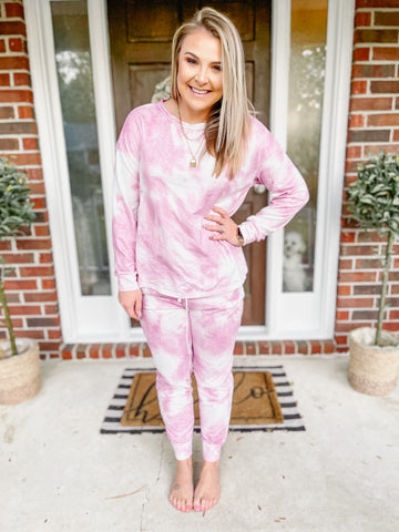 LETS STAY PINK IN LOUNGEWEAR SET-Large-[option4]-The Lovely Lola Boutique-Womens-Clothes
